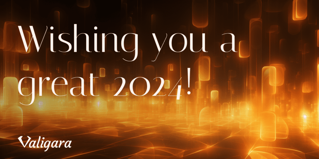 Valigara New Year 2024 greetings