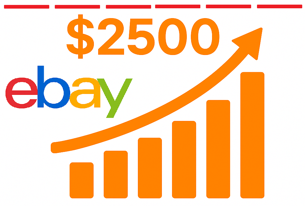 eBay restricts international sellers to $2500