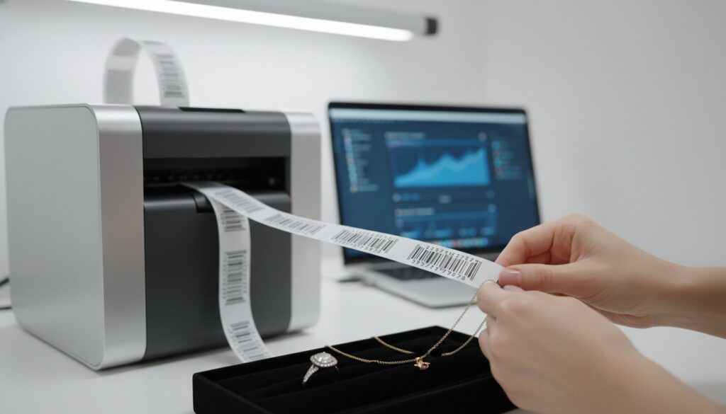 Barcode and Tag Printing for Jewelry: A Masterclass in Inventory Precision