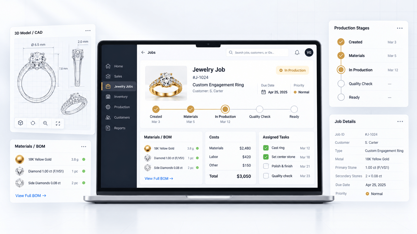 Software to Manage Jewelry Jobs